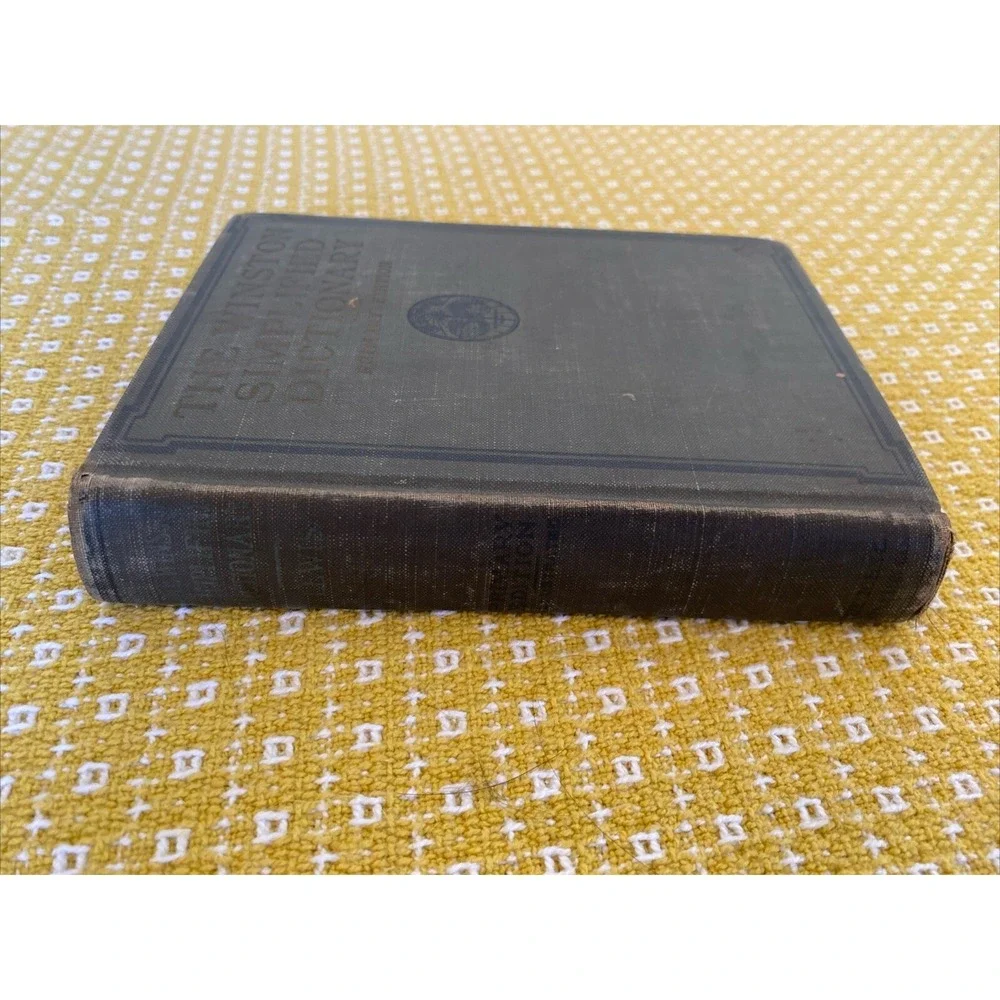 Antique HC The Winston Simplified Dictionary - Primary‎ Edition 1920s